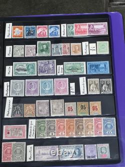Collection mondiale fabuleuse jusqu’aux années 1940, neuve sans charnière et avec charnière, dans un classeur