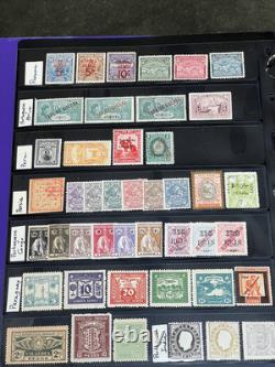 Collection mondiale fabuleuse jusqu’aux années 1940, neuve sans charnière et avec charnière, dans un classeur