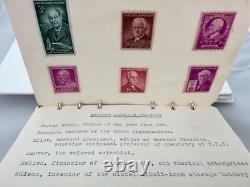 Collection philatélique Kirkpatrick Album de timbres du monde de la chimie 25 pages