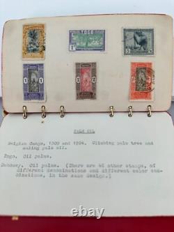 Collection philatélique Kirkpatrick Album de timbres du monde de la chimie 25 pages