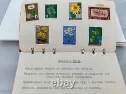 Collection philatélique Kirkpatrick Album de timbres du monde de la chimie 25 pages