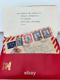 Collection philatélique Kirkpatrick Album de timbres du monde de la chimie 25 pages