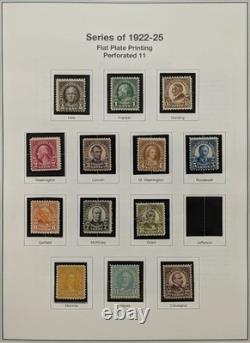 Collection puissante de timbres classiques américains jusqu’aux années 1960, valeur Scott de plus de 12 000 $