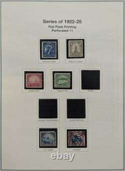 Collection puissante de timbres classiques américains jusqu’aux années 1960, valeur Scott de plus de 12 000 $
