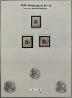 Collection puissante de timbres classiques américains jusqu’aux années 1960, valeur Scott de plus de 12 000 $