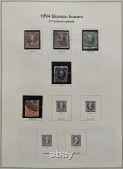 Collection puissante de timbres classiques américains jusqu’aux années 1960, valeur Scott de plus de 12 000 $