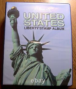 Collection quasi complète de timbres/poste et de blocs MNH de 1987-1994 dans l'album Liberty avec une valeur faciale de 661 $ EMX.