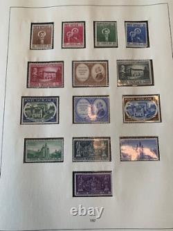 Collection robuste de la Cité du Vatican dans l'album SAFE allemand 500+ timbres 1929-71