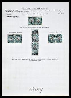 Collection spécialisée de timbres Lot 39174 Afrique du Sud 1926-1954 dans un album SG