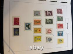 Collection spécialisée de timbres des Pays-Bas – 18 pages d’album