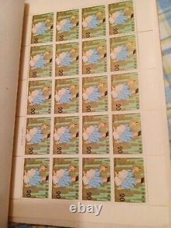 Collection unique de timbres japonais