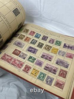 Collection vintage d’albums de timbres-poste Whitman, timbres américains, lot de charnières pour timbres