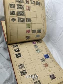 Collection vintage d’albums de timbres-poste Whitman, timbres américains, lot de charnières pour timbres