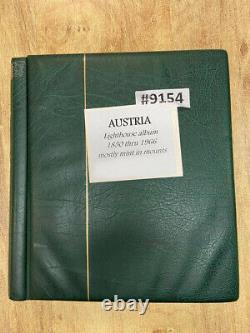 Collections À Vendre, Autriche (9154), Album De 1850 À 1966