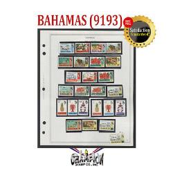 Collections À Vendre, Bahamas (9193) Pages D'album Minkus De 1860 À 1986