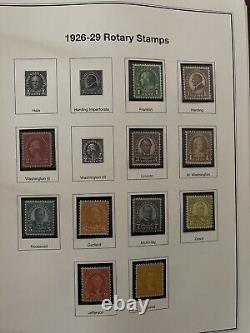 Collections de timbres dans des albums États-Unis