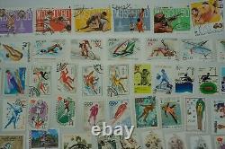 Collections de timbres du monde entier - Albums de lots Vintage Rares Classiques Antiques Authentiques