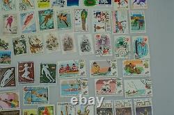 Collections de timbres du monde entier - Albums de lots Vintage Rares Classiques Antiques Authentiques