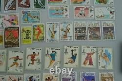 Collections de timbres du monde entier - Albums de lots Vintage Rares Classiques Antiques Authentiques