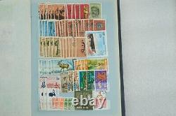 Collections de timbres du monde entier, album de lots Vintage Rare Classic Antique Genuine