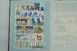 Collections de timbres du monde entier, album de lots Vintage Rare Classic Antique Genuine