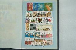 Collections de timbres du monde entier, album de lots Vintage Rare Classic Antique Genuine