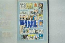 Collections de timbres du monde entier, album de lots Vintage Rare Classic Antique Genuine