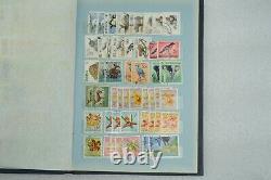 Collections de timbres du monde entier, album de lots Vintage Rare Classic Antique Genuine