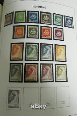 Colonies Des Pays-bas 95% Mint Stamp Collection Dans Davo Album