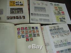 Commem Defin Miniature Collection De Feuilles 1971-2013 Mnh 5 Albums Fv Stamps £ 1210