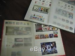 Commem Defin Miniature Collection De Feuilles 1971-2013 Mnh 5 Albums Fv Stamps £ 1210