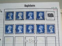Cueilleurs De Stamps GB Machin Stamps Inventaire Des Revendeurs Album Collection Lot $ 2040