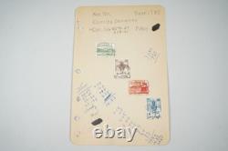 D-H 1880s-1960s COLLECTION DE 2400 TIMBRES NEUFS ET USAGÉS DANS UN ALBUM HARRIS