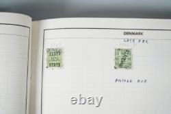 D-H 1880s-1960s COLLECTION DE 2400 TIMBRES NEUFS ET USAGÉS DANS UN ALBUM HARRIS