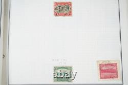 D-H 1880s-1960s COLLECTION DE 2400 TIMBRES NEUFS ET USAGÉS DANS UN ALBUM HARRIS