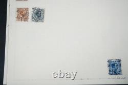 DANEMARK ANNÉES 1850-1950 COLLECTION DE PLUS DE 1 900 TIMBRES NEUFS ET OBLITÉRÉS CONSERVÉS DANS UN ALBUM