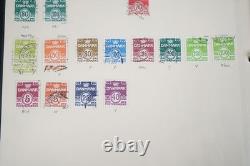 DANEMARK ANNÉES 1850-1950 COLLECTION DE PLUS DE 1 900 TIMBRES NEUFS ET OBLITÉRÉS CONSERVÉS DANS UN ALBUM