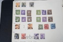 DANEMARK ANNÉES 1850-1950 COLLECTION DE PLUS DE 1 900 TIMBRES NEUFS ET OBLITÉRÉS CONSERVÉS DANS UN ALBUM