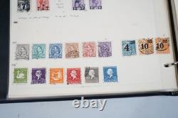 DANEMARK ANNÉES 1850-1950 COLLECTION DE PLUS DE 1 900 TIMBRES NEUFS ET OBLITÉRÉS CONSERVÉS DANS UN ALBUM