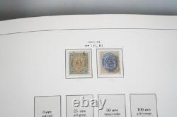 DANEMARK ANNÉES 1870-1990 COLLECTION DE PLUS DE 1 000 TIMBRES, PRINCIPALEMENT OBLITÉRÉS, DANS UN ALBUM STENDER