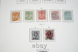 DANEMARK ANNÉES 1870-1990 COLLECTION DE PLUS DE 1 000 TIMBRES, PRINCIPALEMENT OBLITÉRÉS, DANS UN ALBUM STENDER