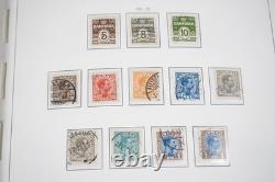 DANEMARK ANNÉES 1870-1990 COLLECTION DE PLUS DE 1 000 TIMBRES, PRINCIPALEMENT OBLITÉRÉS, DANS UN ALBUM STENDER