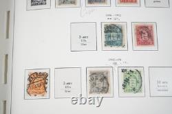 DANEMARK ANNÉES 1870-1990 COLLECTION DE PLUS DE 1 000 TIMBRES, PRINCIPALEMENT OBLITÉRÉS, DANS UN ALBUM STENDER