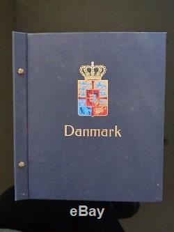 Danemark Davo Album 1864-1982 Collection De 800 + Différents Timbres D'occasion Bonne Cond