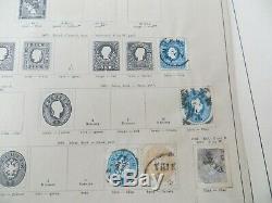 Dans Le Monde Entier / Fr / Commonwealth Stamp Collection In Old Album