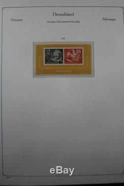 Ddr Allemagne Mnh 1949-1990 Collection De Timbres De Albums Luxus 4 Kabe Avec Des Officiels