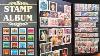 Déballage D'un Album De Timbres Collection De Timbres