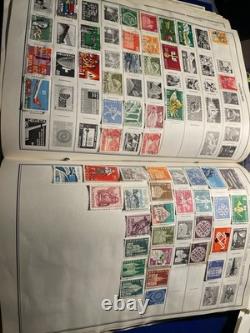 Dossier de collection de timbres-poste de l'album Ambassadeur avec timbres comme indiqué
