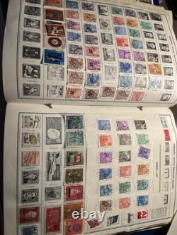 Dossier de collection de timbres-poste de l'album Ambassadeur avec timbres comme indiqué