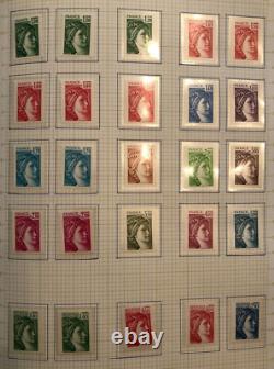 E3012 Meilleure Collection de Timbres de France, 2 Albums CV 2700 $